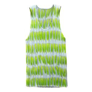 RARE Pleats Please Issey Miyake printed tank